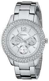 Fossil Stella Silver Dial Silver Steel Strap Watch for Women - ES3588 Buy Now By Fossil
