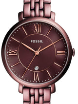 Fossil Jacqueline Brown Dial Brown Steel Strap Watch for Women - ES4100 Buy Now By Fossil