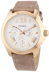 Fossil Cecile White Dial Beige Leather Strap Watch for Women - AM4532 Buy Now By Fossil