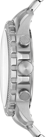 Fossil Bowman Chronograph Blue Dial Silver Steel Strap Watch for Men - FS5604 Buy Now By Fossil