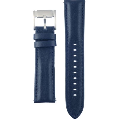 Fossil Neutra Chronograph Blue Dial Blue Leather Strap Watch for Men - FS5454 Buy Now By Fossil