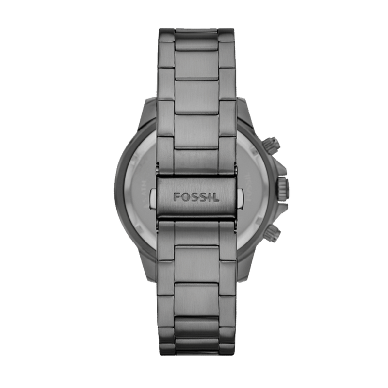 Fossil Bannon Multifunction Chronograph Grey Dial Grey Steel Strap Watch for Men - BQ2491 Buy Now By Fossil