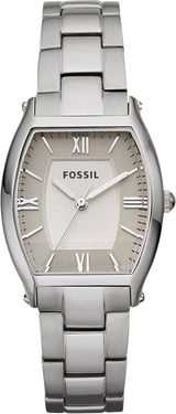 Fossil Wallace Designer Silver Dial Silver Steel Strap Watch for Women - ES3057 Buy Now By Fossil