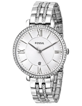 Fossil Jacqueline White Dial Silver Steel Strap Watch for Women - ES3545 Buy Now By Fossil
