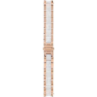 Fossil Stella Multifunction Rose Gold Dial Two Tone Steel Strap Watch for Women - ES4755 Buy Now By Fossil