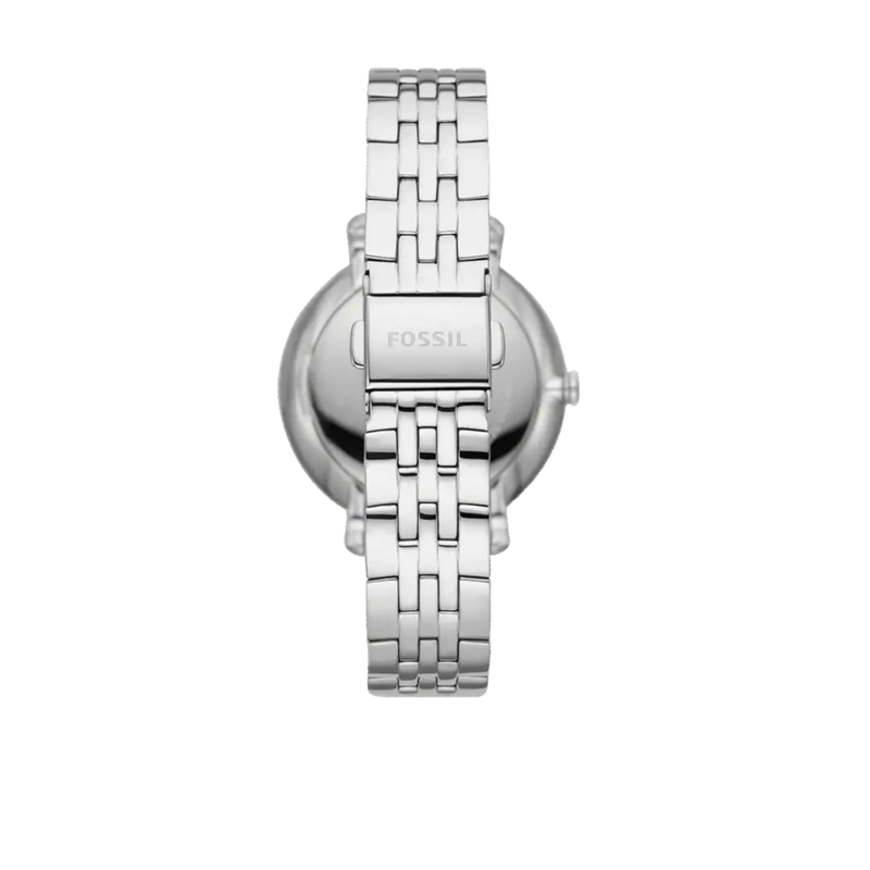 Fossil Jacqueline Multifunction Moonphase White Dial Silver Steel Strap Watch for Women - ES5164 Buy Now By Fossil