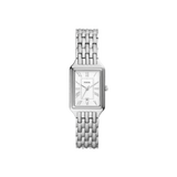 Fossil Raquel Three Hand Date White Dial Silver Steel Strap Watch for Women - ES5221 Buy Now By Fossil