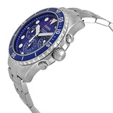 Fossil FB-03 Chronograph Blue Dial Silver Steel Strap Watch for Men - FS5724 Buy Now By Fossil