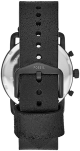 Fossil Commuter Black Dial Black Leather Strap Watch for for Men - FS5504 Buy Now By Fossil