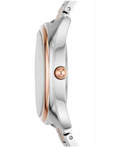 Fossil Townsman Automatic Skeleton White Dial Two Tone Steel Strap Watch for Men - ME3075 Buy Now By Fossil