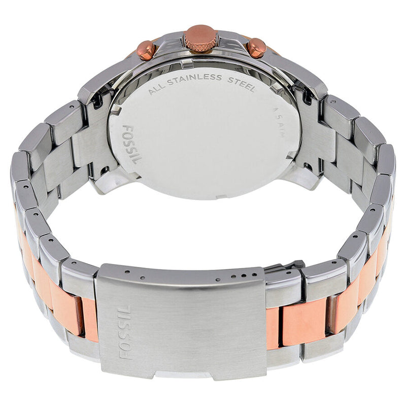 Fossil Grant Chronograph Blue Dial Two Tone Steel Strap Watch for Men - FS5024 Buy Now By Fossil