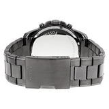 Fossil Grant Chronograph Blue Dial Grey Steel Strap Watch for Men - FS4831 Buy Now By Fossil