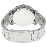 Fossil Grant Chronograph Black Dial Silver Steel Strap Watch for Men - FS4736 Buy Now By Fossil