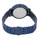 Fossil Jacqueline Blue Dial Blue Steel Strap Watch for Women - ES4094 Buy Now By Fossil