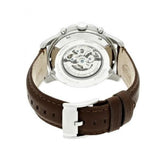 Fossil Grant Automatic White Dial Brown Leather Strap Watch for Men - ME3027 Buy Now By Fossil