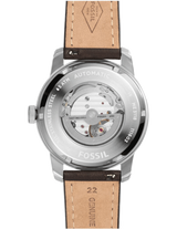 Fossil Pilot 54 Automatic Black Dial Brown Leather Strap Watch for Men - ME3118 Buy Now By Fossil