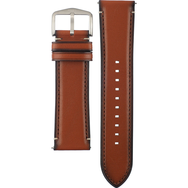 Fossil Townsman Automatic Skeleton Blue Dial Brown Leather Strap Watch for Men - ME3154 Buy Now By Fossil