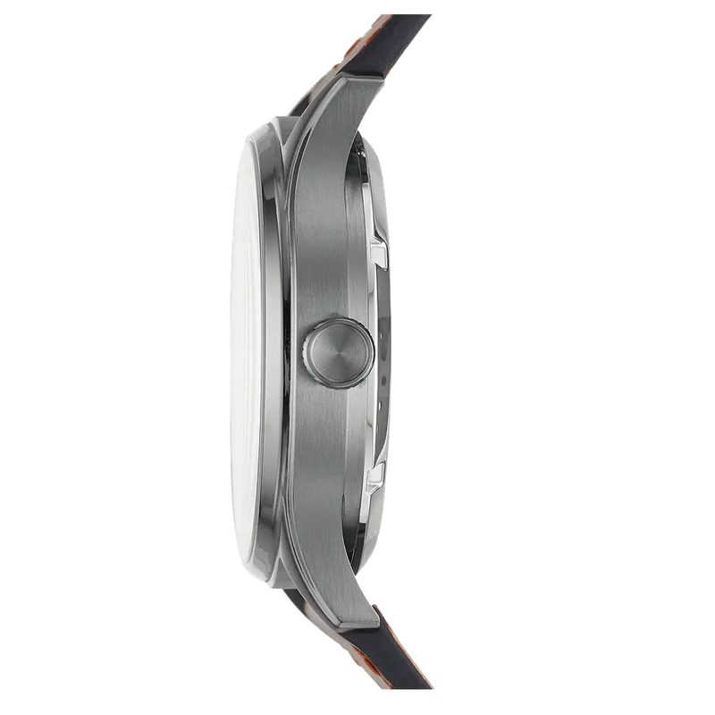 Fossil Forrester Automatic Skeleton Grey Dial Brown Leather Strap Watch for Men - ME3178 Buy Now By Fossil