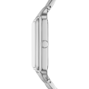 Fossil Raquel Three Hand Date Mother of Pearl Dial Silver Steel Strap Watch for Women - ES5306 Buy Now By Fossil