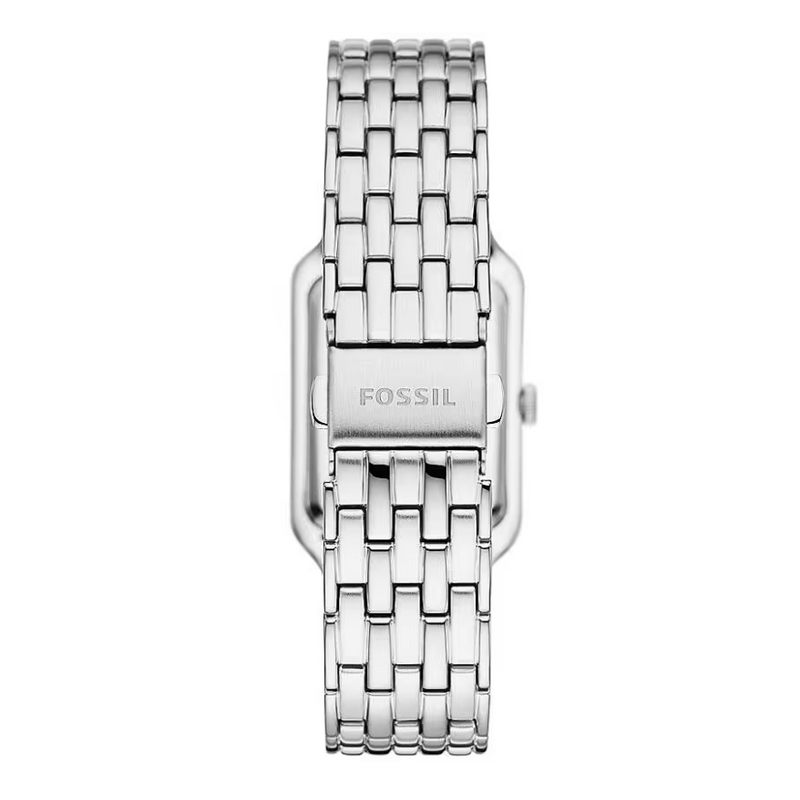 Fossil Raquel Three Hand Date Mother of Pearl Dial Silver Steel Strap Watch for Women - ES5306 Buy Now By Fossil