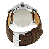 Fossil Townsman Automatic Black Dial Brown Leather Strap Watch for Men - ME1163 Buy Now By Fossil
