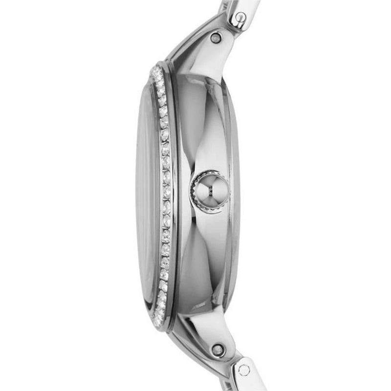 Fossil Virginia Rose Gold Dial Two Tone Steel Strap Watch for Women - ES3405 Buy Now By Fossil
