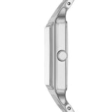 Fossil Raquel Three Hand Date White Dial Silver Steel Strap Watch for Women - ES5221 Buy Now By Fossil