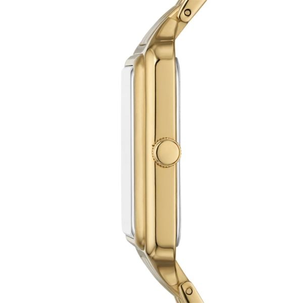 Fossil Raquel Three Hand Mother of Pearl Dial Gold Steel Strap Watch For Women - ES5304 Buy Now By Fossil