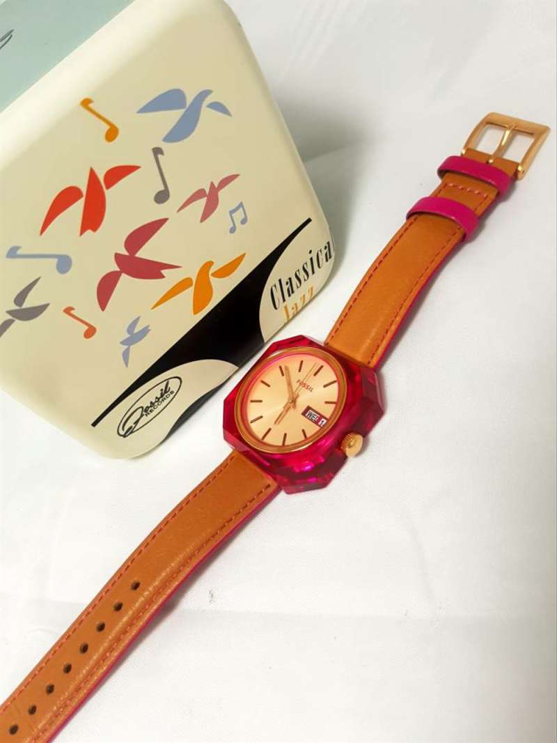 Fossil Candy White Dial Brown Leather Strap Watch for Women - ES3537 Buy Now By Fossil