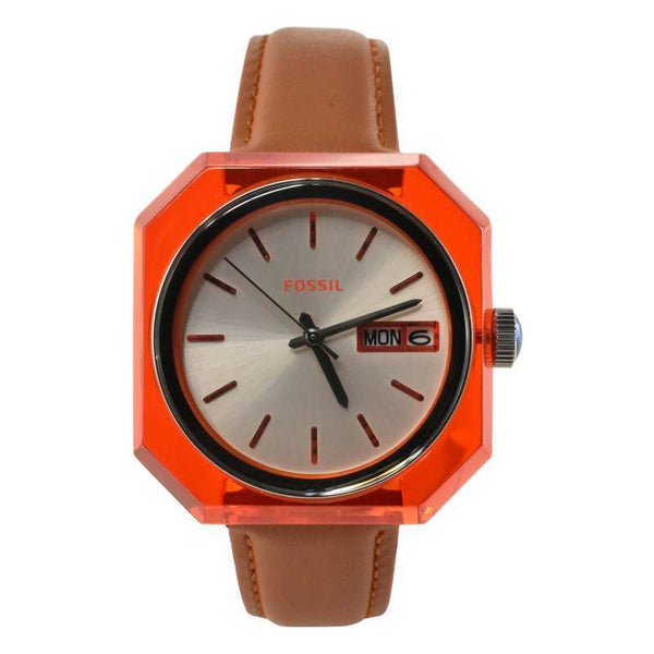 Fossil Candy White Dial Brown Leather Strap Watch for Women - ES3537 Buy Now By Fossil