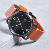 Fossil Commuter Three Hand Date Black Dial Brown Leather Strap Watch for Men - FS5276 Buy Now By Fossil