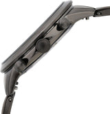 Fossil Townsman Chronograph Black Dial Silver Steel Strap Watch for Men - FS5349 Buy Now By Fossil
