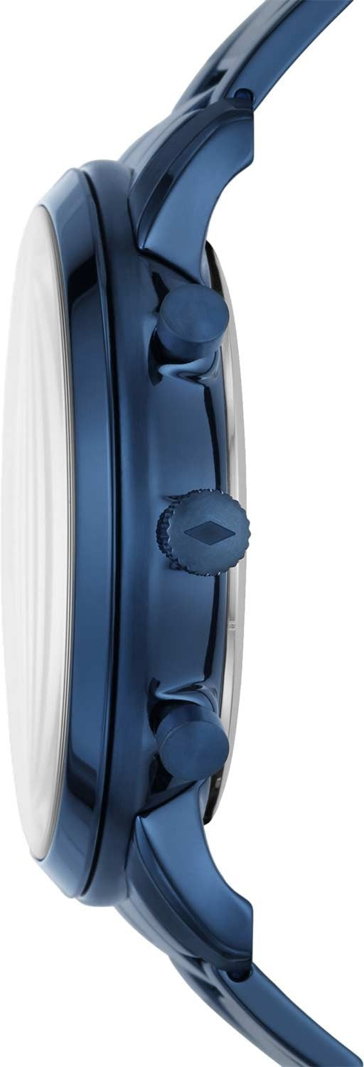Fossil Neutra Chronograph Blue Dial Blue Steel Strap Watch for Men - FS5826 Buy Now By Fossil