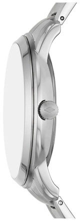 Fossil Neutra Minimalist Moonphase Blue Dial Silver Steel Strap Watch for Men - FS5907 Buy Now By Fossil