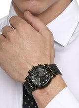 Emporio Armani Luigi Quartz Chronograph Black Dial Green Mesh Bracelet Watch For Men - AR11115 Buy Now By Emporio Armani