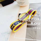Shop Gucci G Timeless Quartz Yellow & Purple Dial Yellow & Purple NATO Strap Watch For Men - YA1264069 in USA