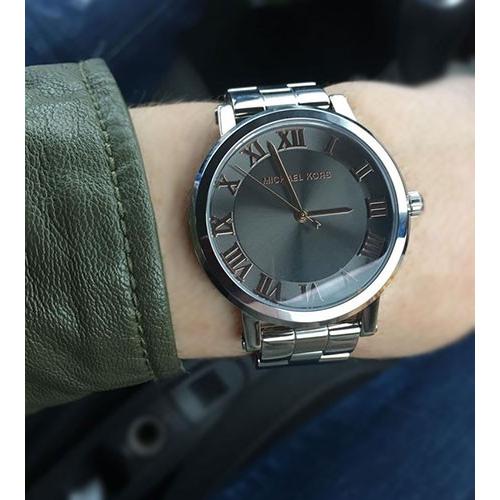 Michael Kors Norie Grey Dial Silver Stainless Steel Strap Watch for Women - MK3559 Buy Now By Michael Kors