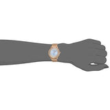 Shop Guess Willow Crystal Blue Dial Rose Gold Mesh Bracelet Watch For Women - W0836L1 in USA