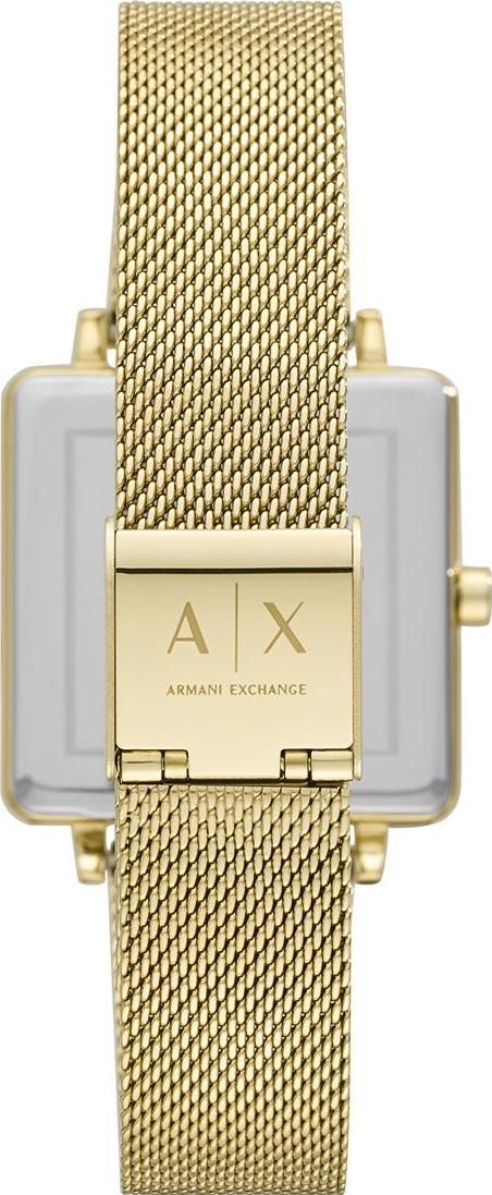 Armani Exchange Lola Quartz Gold Dial Gold Mesh Strap Watch For Women - AX5801 Buy Now By Armani Exchange