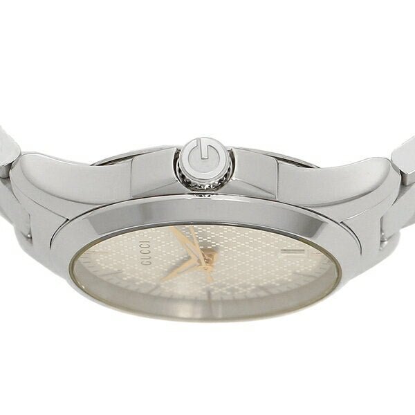 Gucci G Timeless Quartz Champagne Dial 27mm Watch For Women - YA126593 Buy Now By Gucci