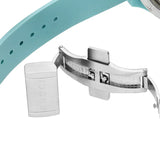Shop Gucci Dive Automatic Green Dial Green Rubber Strap Unisex Watch - YA136344 in USA