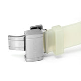 Shop Gucci Dive Automatic White Dial White Rubber Strap Unisex Watch - YA136342 in USA