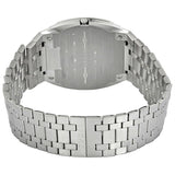 Shop Gucci 25H Quartz Silver Dial Silver Steel Strap Unisex Watch - YA163407 in USA
