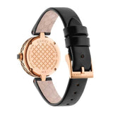 Shop Gucci Diamantissima Quartz Black Dial Black Leather Strap Watch for Women - YA141501 in USA