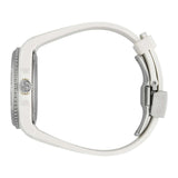 Shop Gucci Dive Automatic Transparent Dial White Rubber Strap Watch For Men - YA136343 in USA