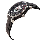 Shop Gucci Dive Feline Black Dial Black Rubber Strap Watch For Men - YA136320 in USA