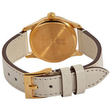 Gucci G Timeless Quartz Red & Green Dial Beige Leather Strap Watch For Women - YA1265009 Buy Now By Gucci