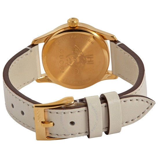 Gucci G Timeless Quartz Red & Green Dial Beige Leather Strap Watch For Women - YA1265009 Buy Now By Gucci