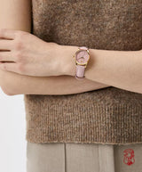 Gucci G Timeless Quartz Pink Dial Pink Leather Strap Watch For Women - YA1265005 Buy Now By Gucci