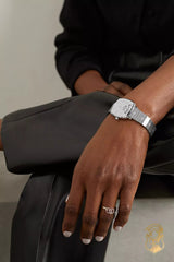 Shop Gucci Grip Quartz Silver Dial Silver Steel Strap Watch For Men - YA157501 in USA